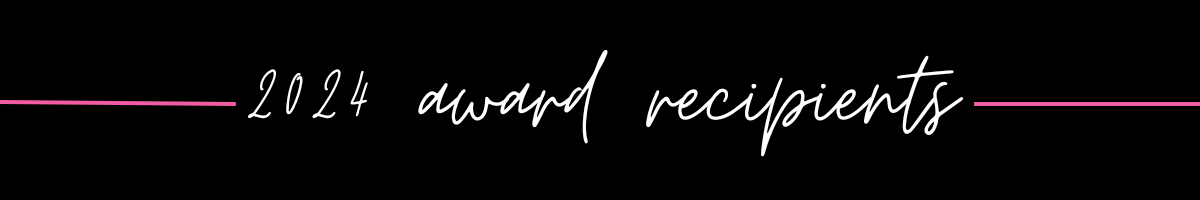 2024 award recipients header